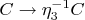 $C \to \eta_3^{-1}C$