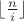 $\lfloor\frac{n}{i}\rfloor$