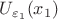 $U_{\varepsilon_1}(x_1)$