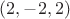 $(2,-2,2)$