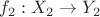 $f_2: X_2\to Y_2$