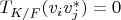 $T_{K/F}(v_i v_j^*)=0$