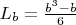 $L_b=\frac{b^3-b}6$