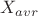 $X_{avr}$