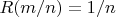 $R(m/n)=1/n$