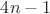 $4n-1$