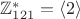 $\mathbb{Z}_{121}^* = \langle 2 \rangle$