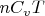 $nC_vT$