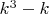 $k^3  - k$