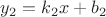 $y_2=k_2x+b_2$