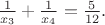 $\frac{1}{x_3}+\frac{1}{x_4}=\frac{5}{12}.$