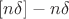 $[n\delta]-n\delta$