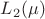 $L_2(\mu)$