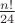 $\frac{n!}{24}$