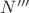 $N'''$