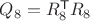 $Q_8=R_8^{\mathsf T}R_8$
