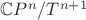 $\mathbb{C}P^n / T^{n+1}$
