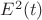 $E^2(t)$