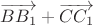 $\overrightarrow{BB_1}+\overrightarrow{CC_1}$