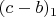 $(c-b)_1$
