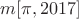 $m[\pi,2017]$