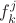 $f^j_k$ $f^j_k$