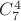 $C_7^4$