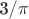 3/\pi