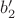 $b'_2$ $b'_2$