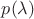$p(\lambda)$