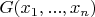 $G(x_1,...,x_n)$