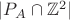 $|P_A\cap\mathbb Z^2|$