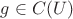 $g\in C(U)$