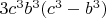 $3c^3b^3(c^3-b^3)$
