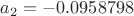 $a_2=-0.0958798$