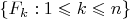 $\{F_k:1\leqslant k\leqslant n\}$
