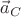 $\vec a_C$