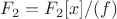 $F_2=F_2[x]/(f)$