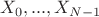 $X_0,...,X_{N-1}$