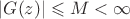 $|G(z)| \leqslant M<\infty$