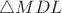$\triangle MDL$