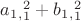 $a_1_,_1^2+b_1_,_1^2$
