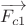 $\[\overrightarrow {{F_{c1}}} \]$