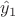 $\hat y_1$