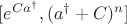 $[e^{Ca^\dagger}, (a^\dagger +C)^n]$