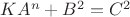 $KA^n+B^2=C^2$
