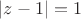 $|z-1|=1$