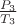 $\frac{P_3}{T_3}$