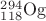 $^{294}_{118}\rm{Og}$