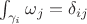 $\int_{\gamma_i} \omega_j = \delta_{ij}$ $\int_{\gamma_i} \omega_j = \delta_{ij}$